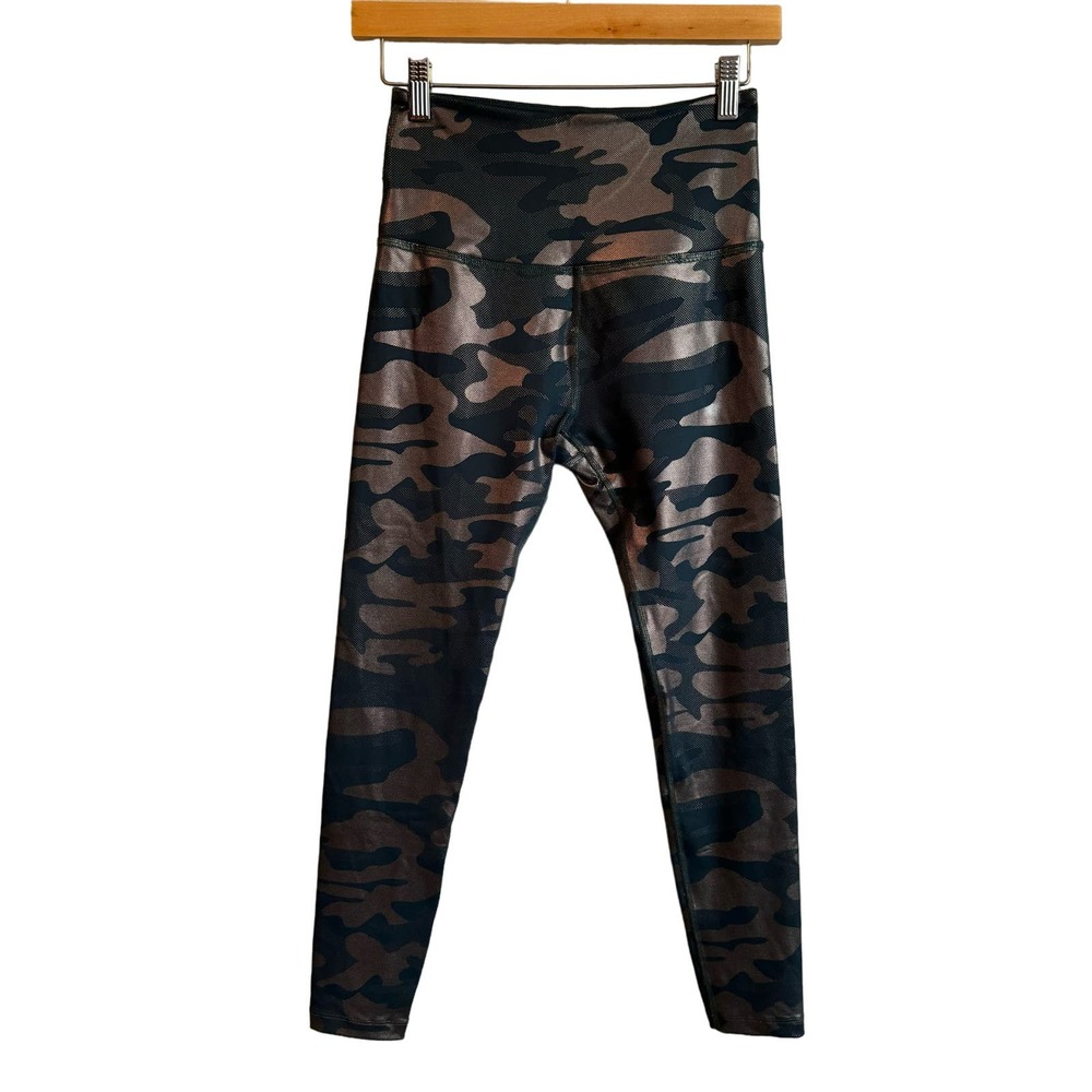 Women’s Beyond Yoga Camo Print Full Length Leggings Size Small
